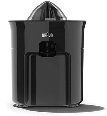 Braun Household TributeCollection CJ 3050 BK Zitruspresse, Elektrische Saftpresse mit Start-Stopp-Automatik, Anti-Tropf-System, Direkter Saftauslauf, 60W, Schwarz im Sale